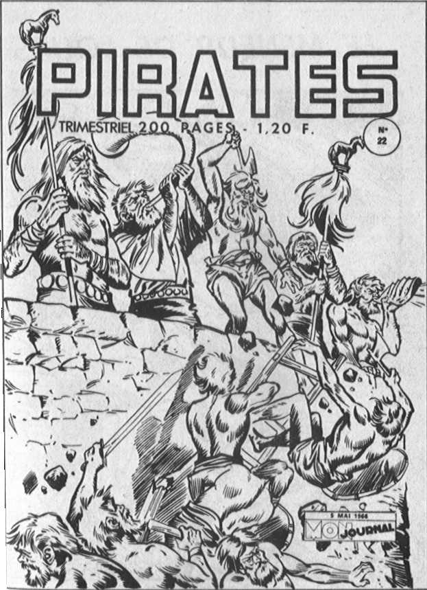 Scan de la Couverture Pirates n 22